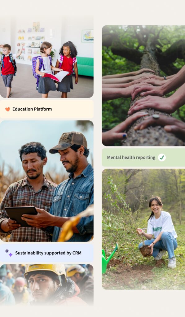 Global network of vetted mission-driven organizations